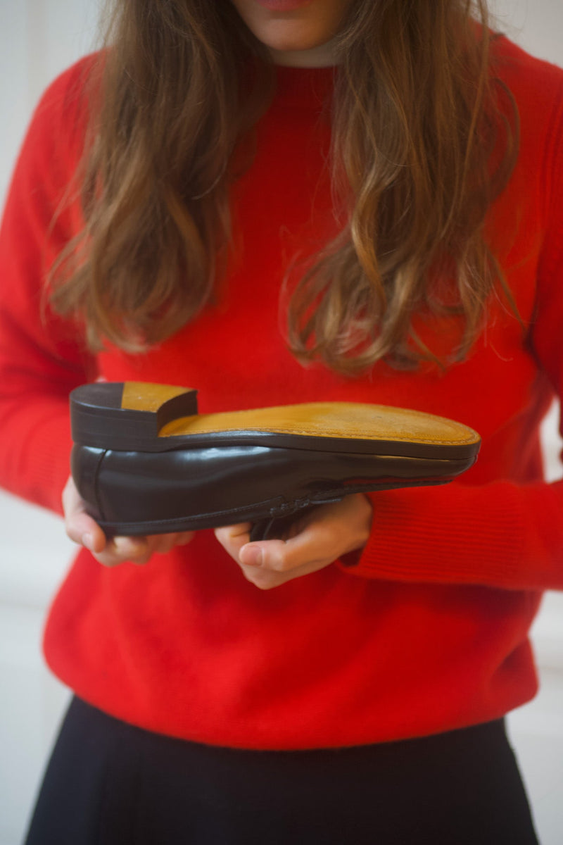 Elizabeth Loafers Polido Black