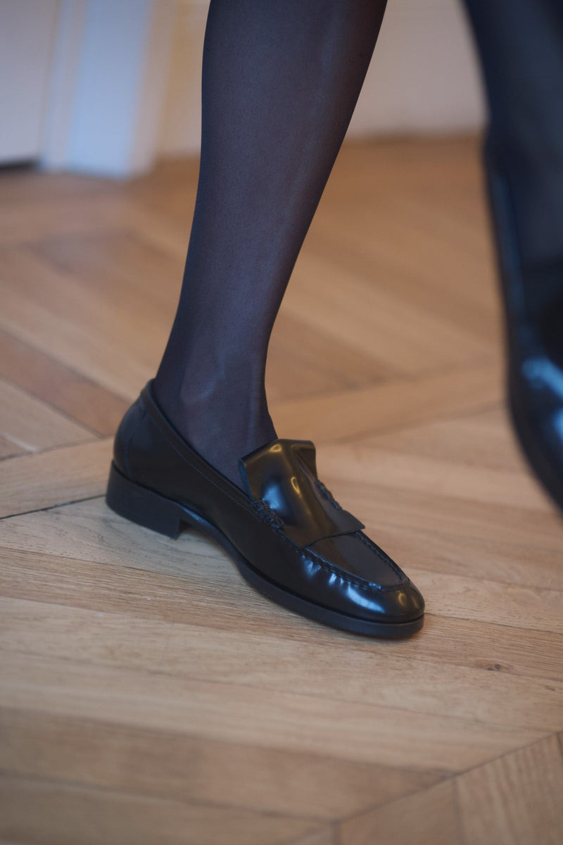 Elizabeth Loafers Polido Black