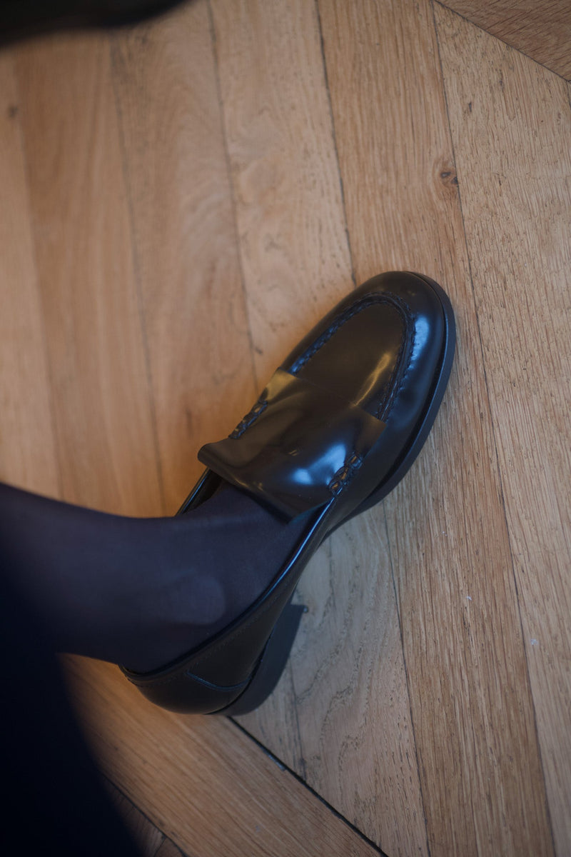 Elizabeth Loafers Polido Black