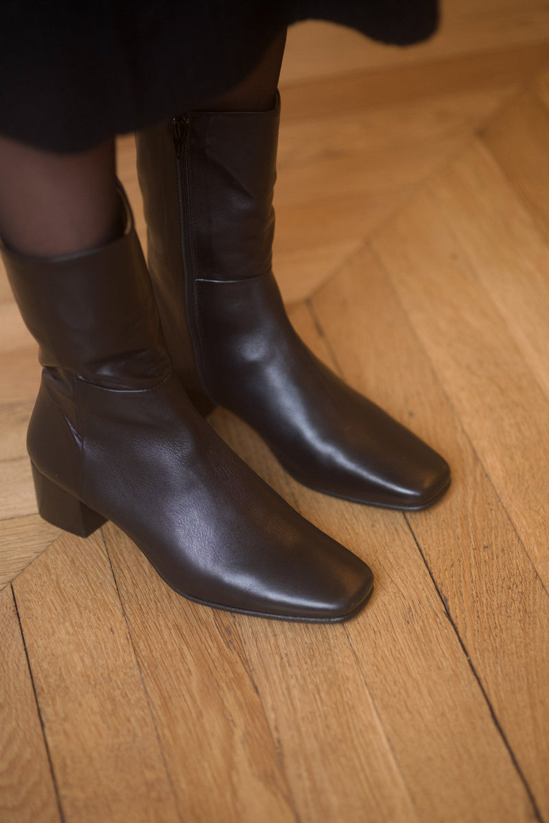 Victoria Boots Calf Black