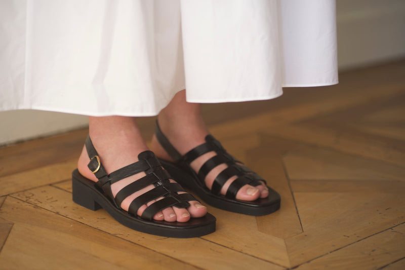 Jérusalem Sandals Bridge Black