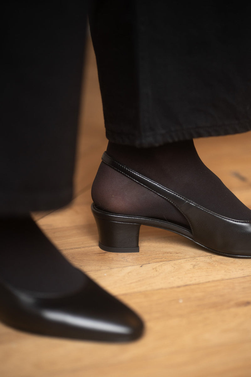 Anita Slingback Nappa Black