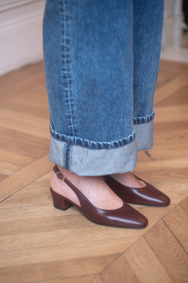 Anita Slingback Nappa Guiana