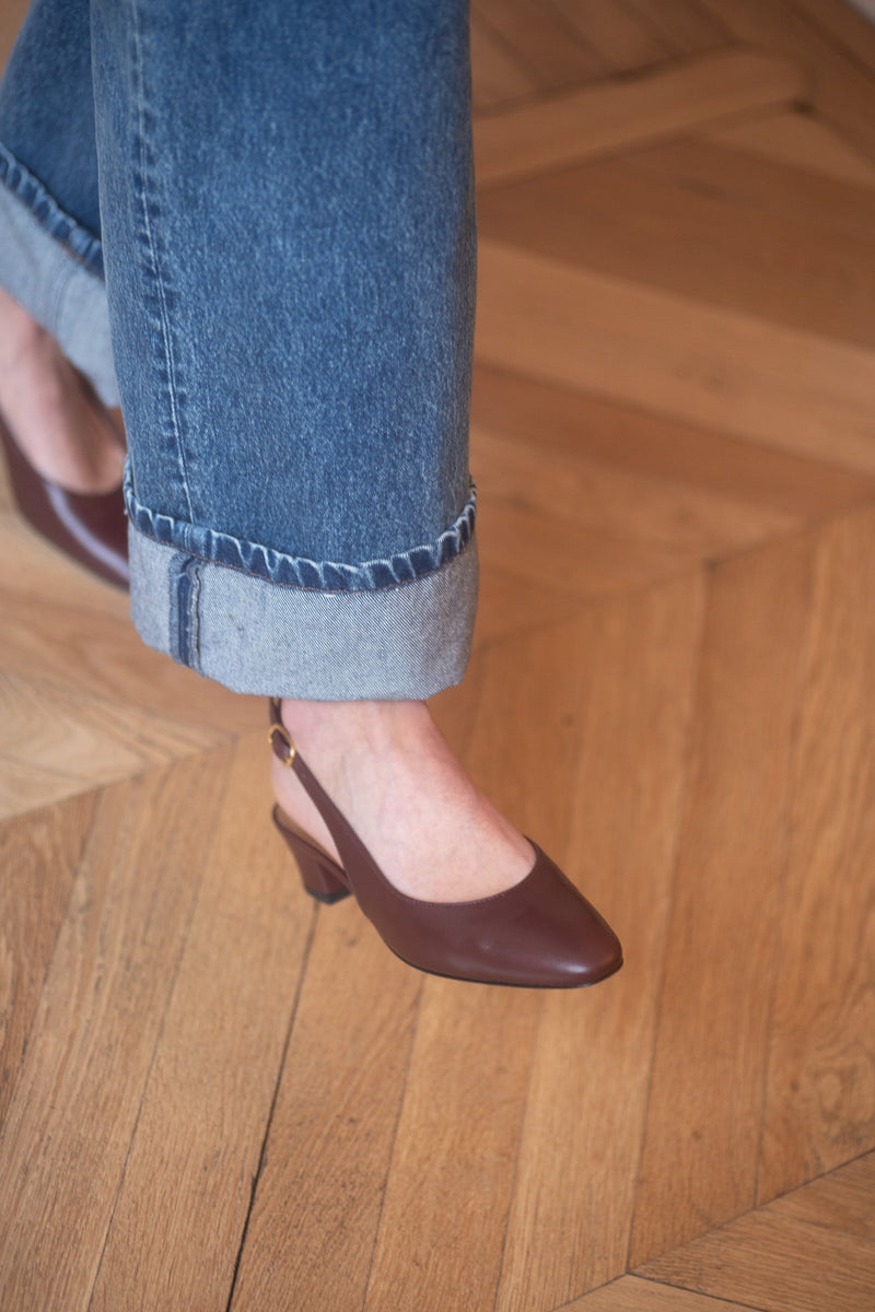 Anita Slingback Nappa Guiana
