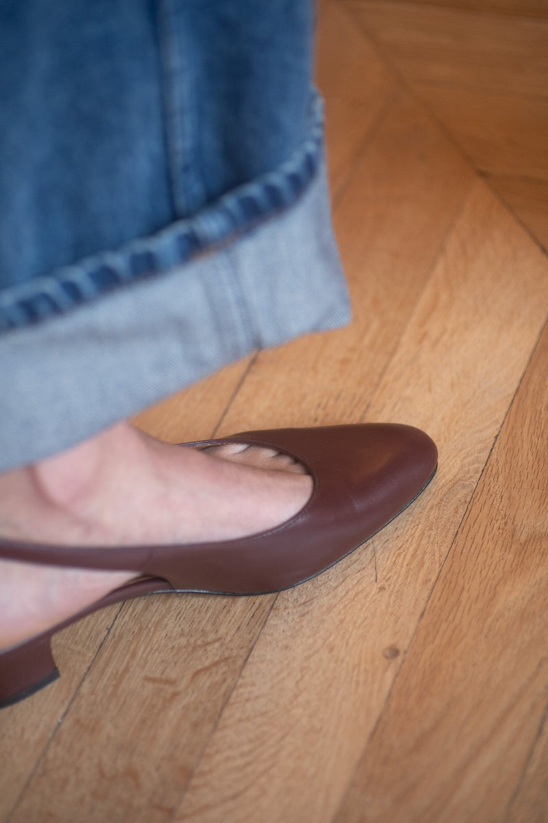 Anita Slingback Nappa Guiana