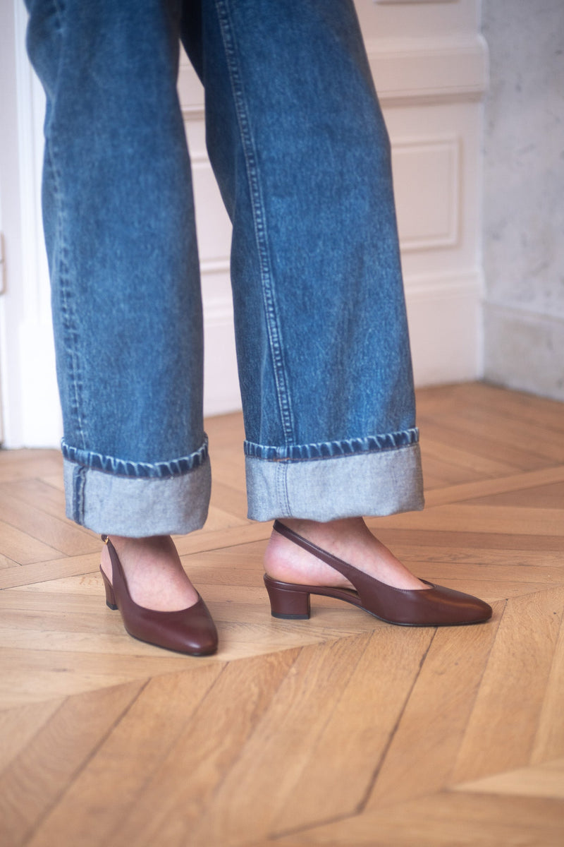 Anita Slingback Nappa Guiana
