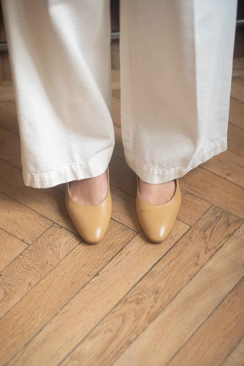 Anita Slingback Nappa Naturale