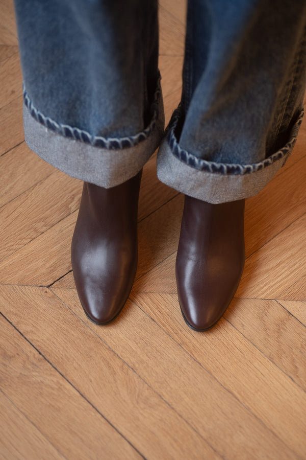 Pré Vente - Anita Boots Nappa Vintage Port