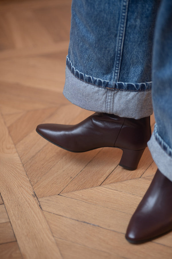 Pré Vente - Anita Boots Nappa Vintage Port