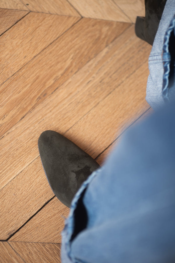 Pré Vente - Anita Boots Velours Testuggine