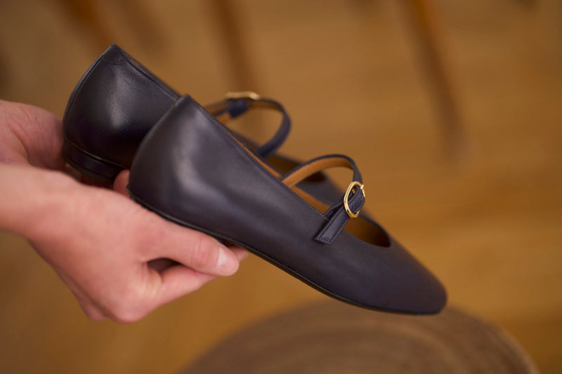 Pavlova Ballerina Nappa Burrasca Navy
