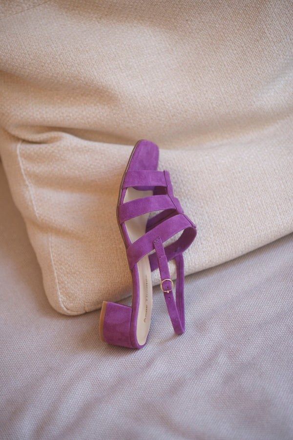 Gabrielle Sandals Velours Psiche