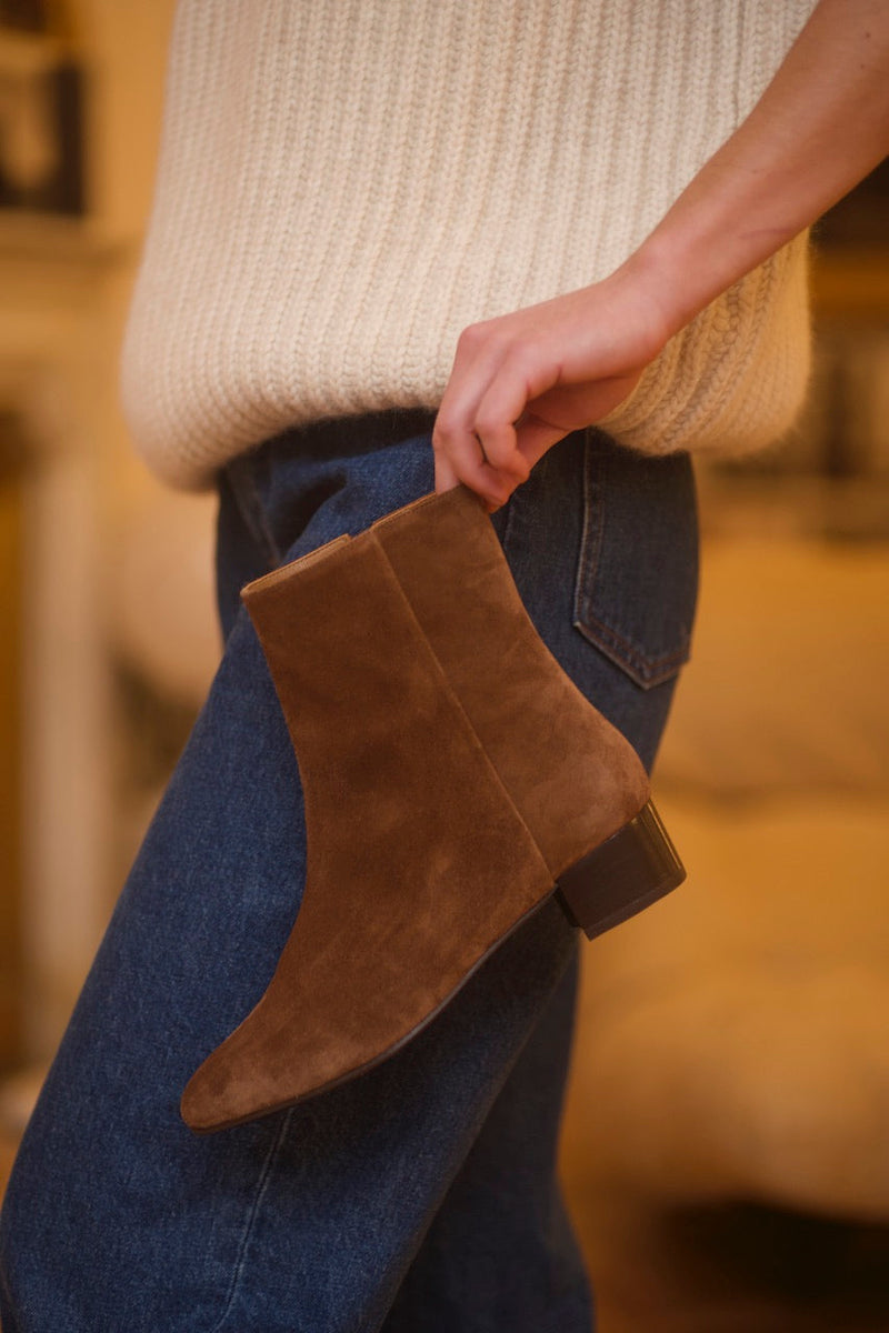 Michèle Boots Softy Chestnut