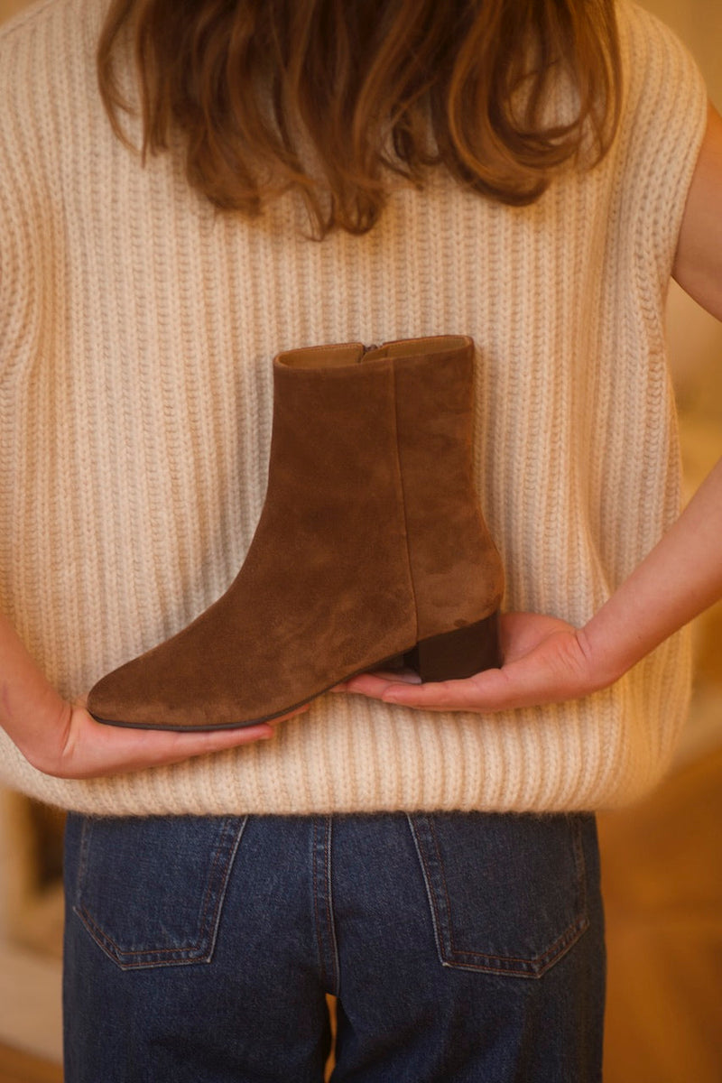 Michèle Boots Softy Chestnut