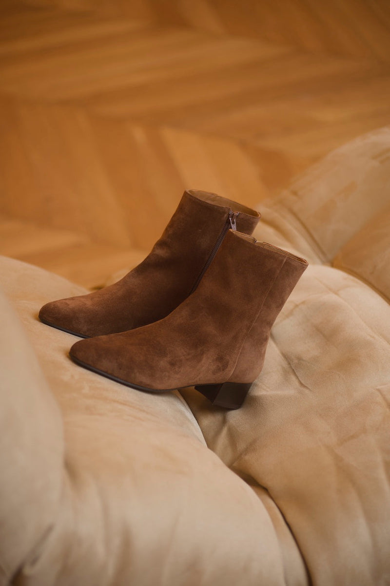 Pré Vente Michèle Boots Softy Chestnut