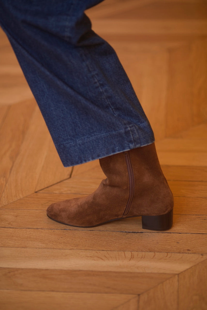 Michèle Boots Softy Chestnut