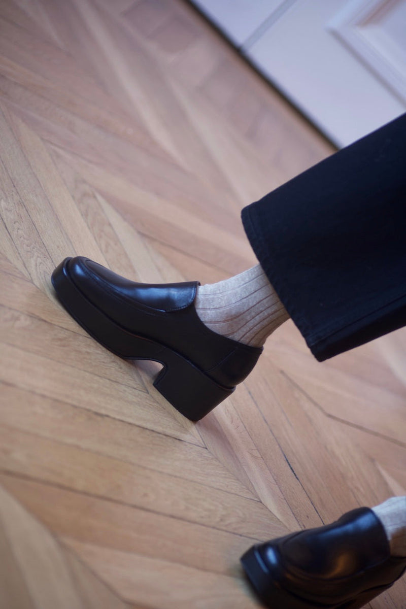 Nancy Calf Black