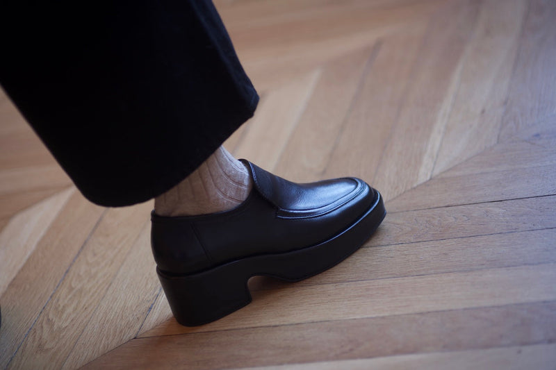 Nancy Calf Black