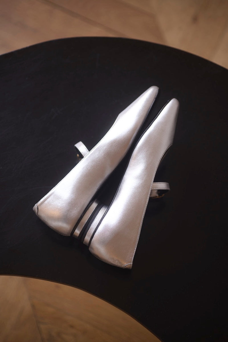 Pavlova Ballerina Nappa Silver / 36 - 37