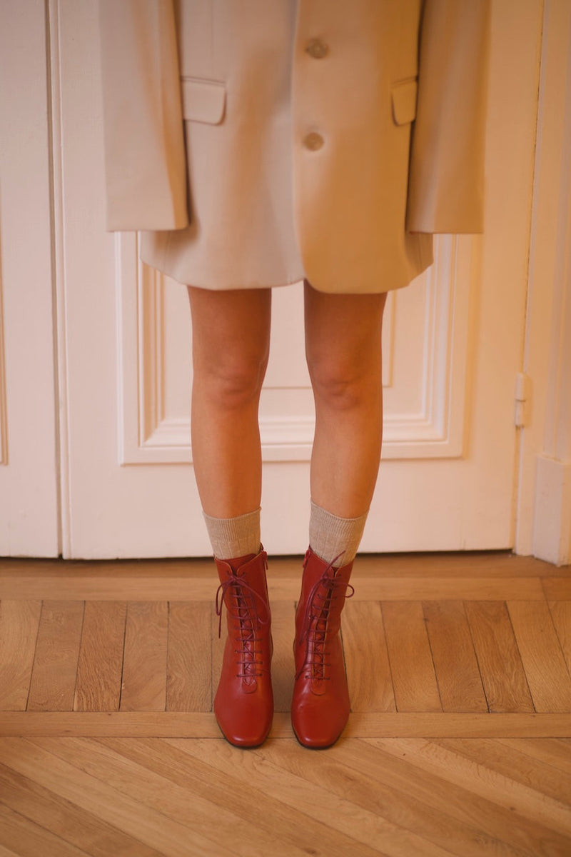 Pré Vente - Pavlova Boots Nappa Guiotto