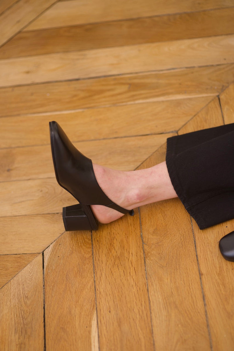 Pavlova Slingback Calf Black