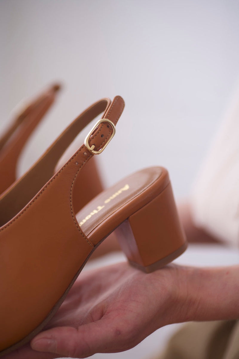 Pavlova Slingback Nappa Iconic Tan / 37 - 40