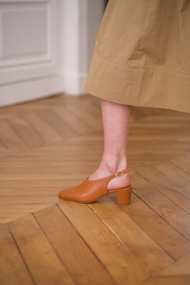 Pavlova Slingback Nappa Iconic Tan / 37 - 40