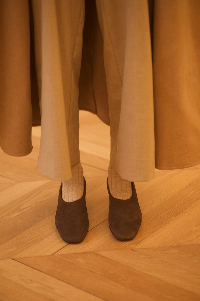 Pavlova Slingback Velours Poivre Sauvage / 37 - 40