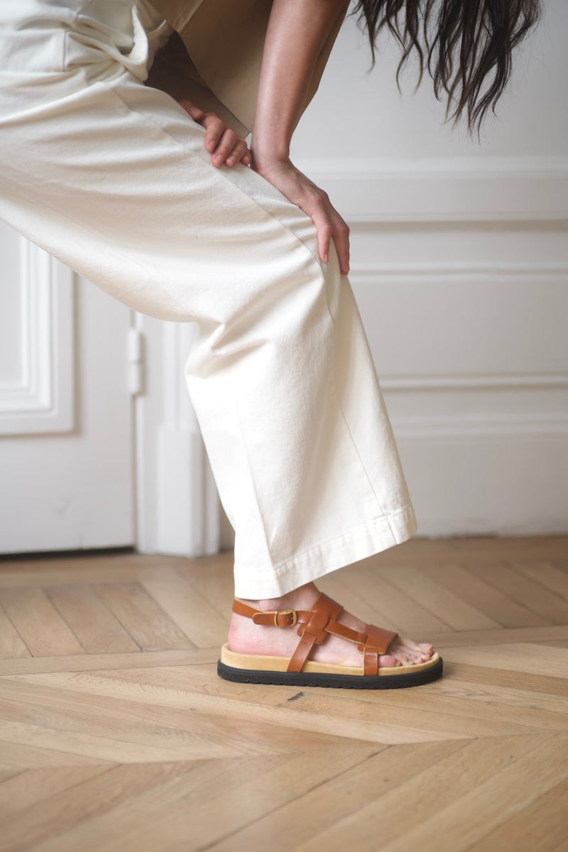 Daddy Sandals Gattopardo Ambra