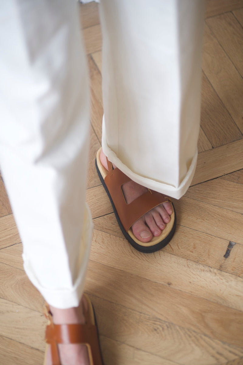 Daddy Sandals Gattopardo Ambra