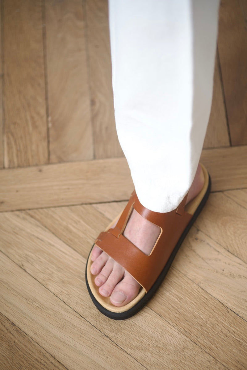 Daddy Sandals Gattopardo Ambra