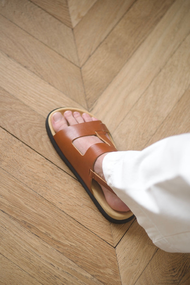 Daddy Sandals Gattopardo Ambra