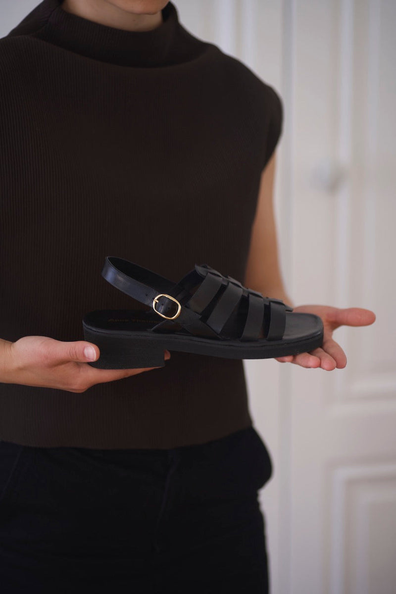 Jérusalem Sandals Bridge Black