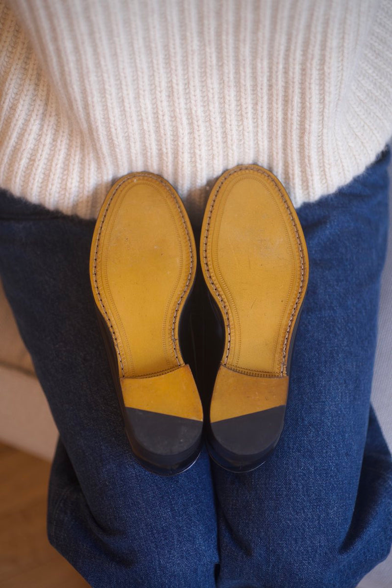 Marie Cécile Loafers Polido Black