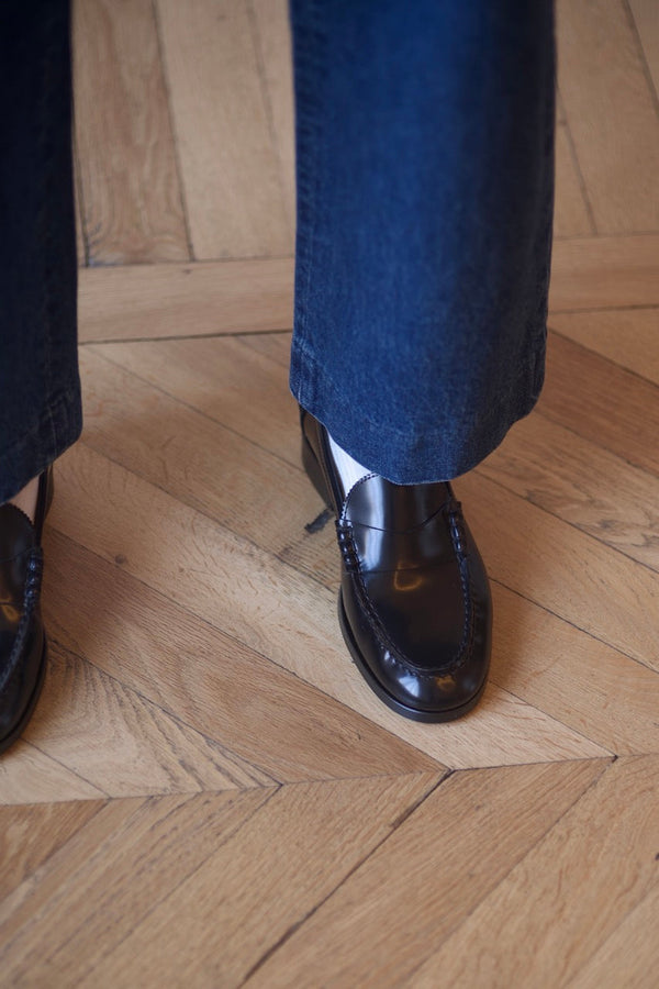 Marie Cécile Loafers Polido Black