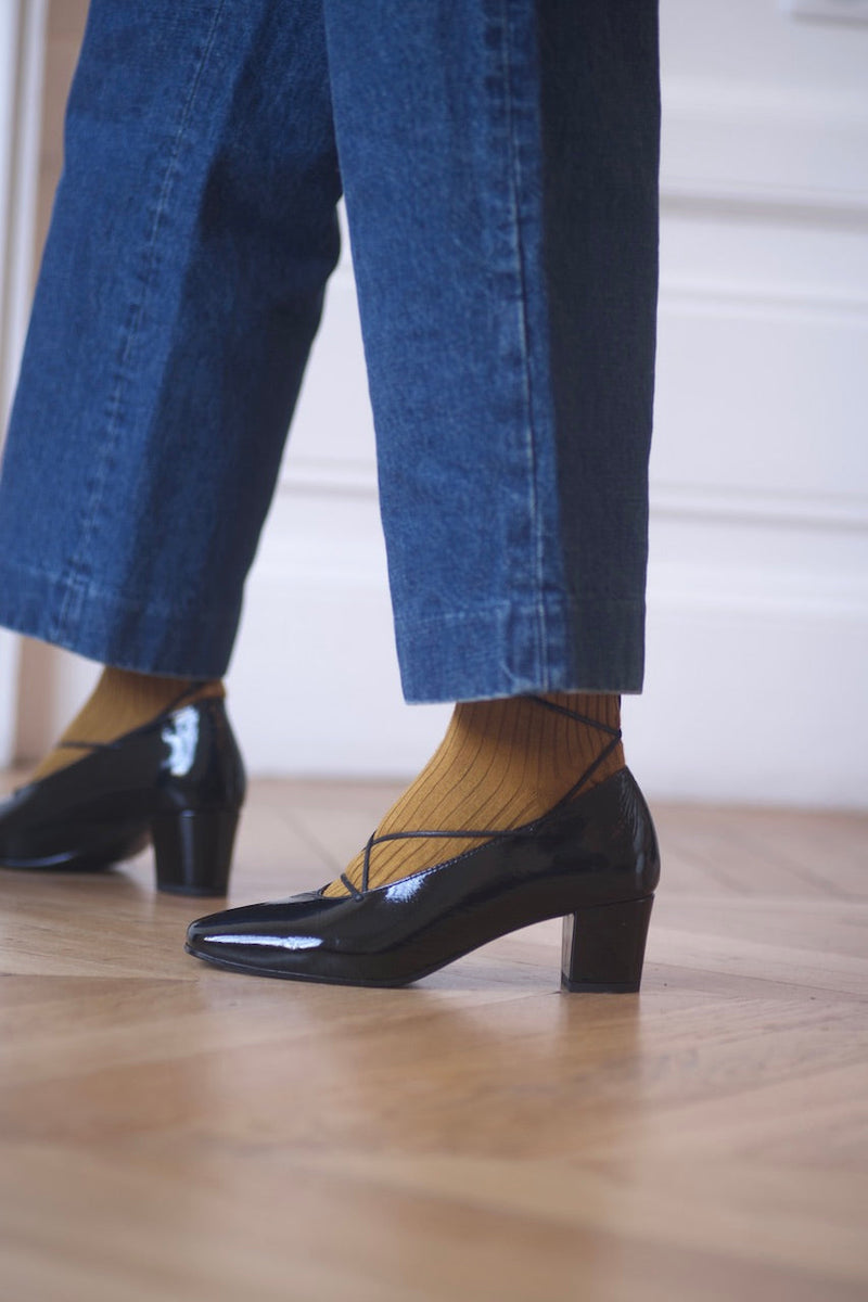 Pavlova Laces Pump Morgex Black