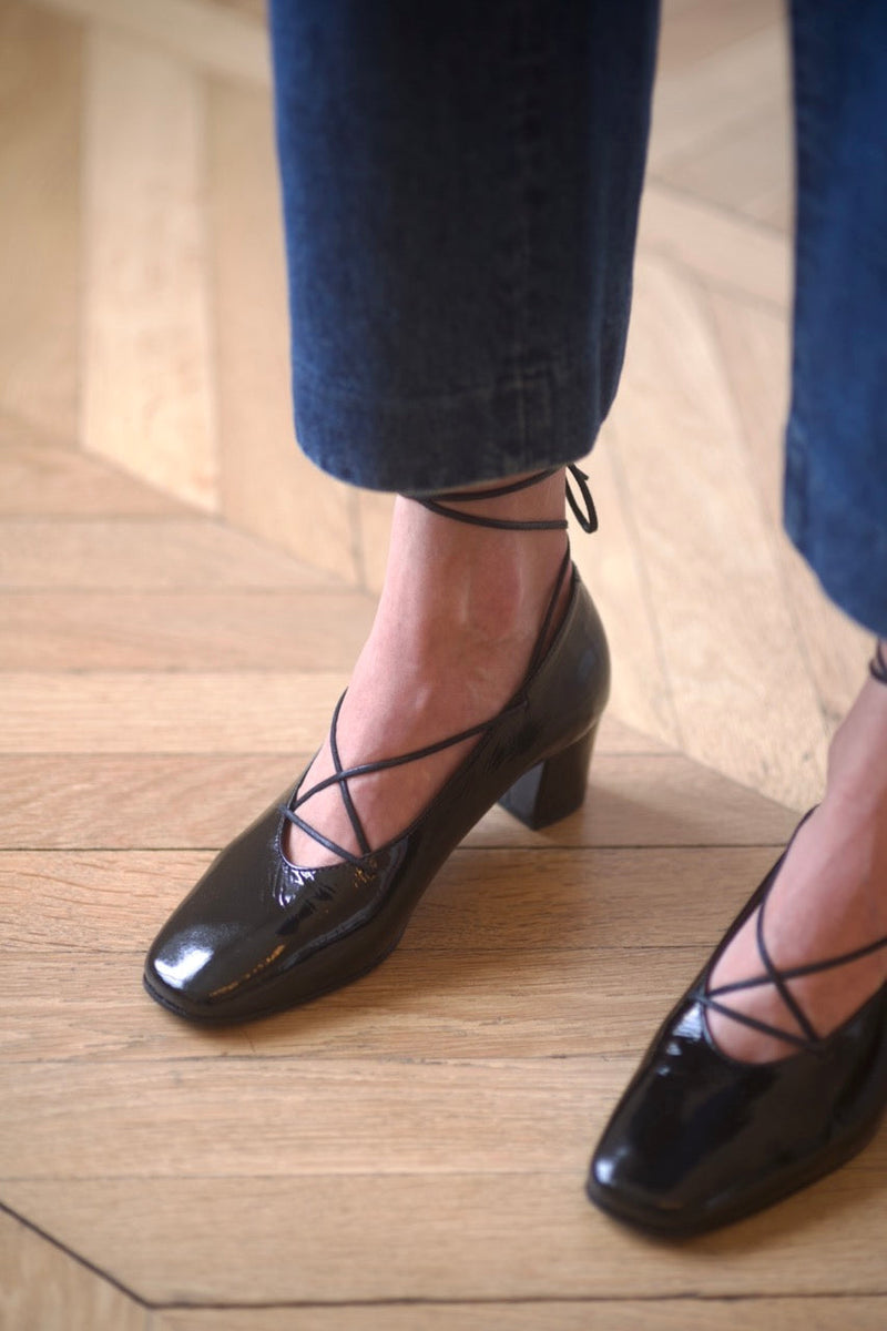 Pavlova Laces Pump Morgex Black