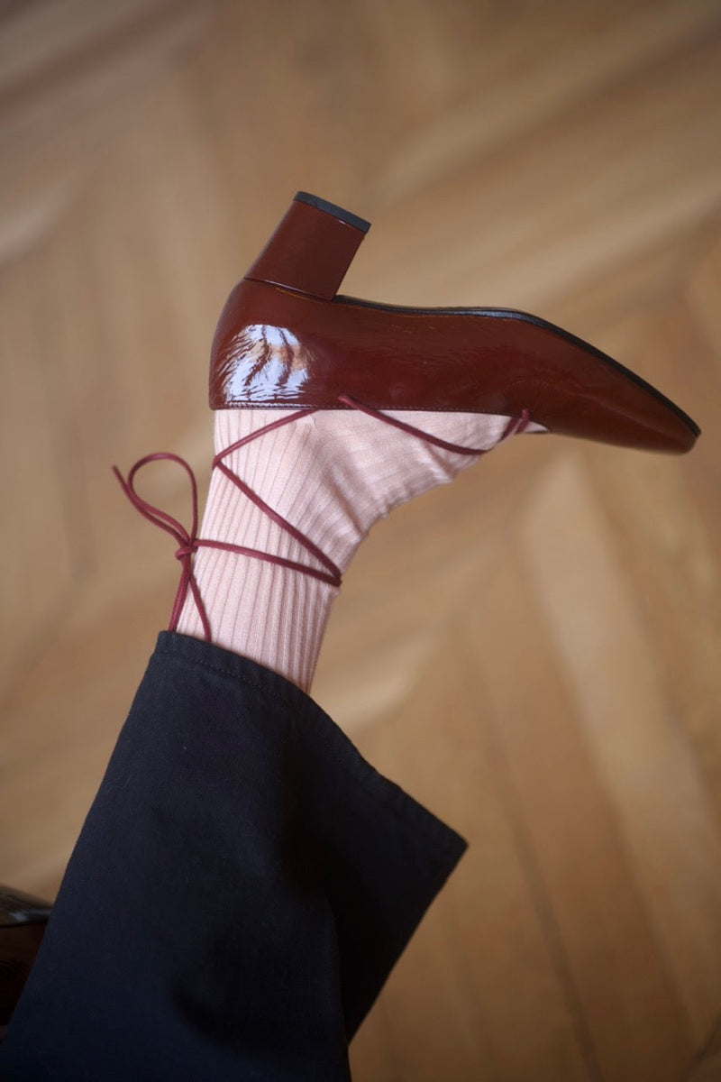 Pavlova Laces Pump Morgex Distrellia