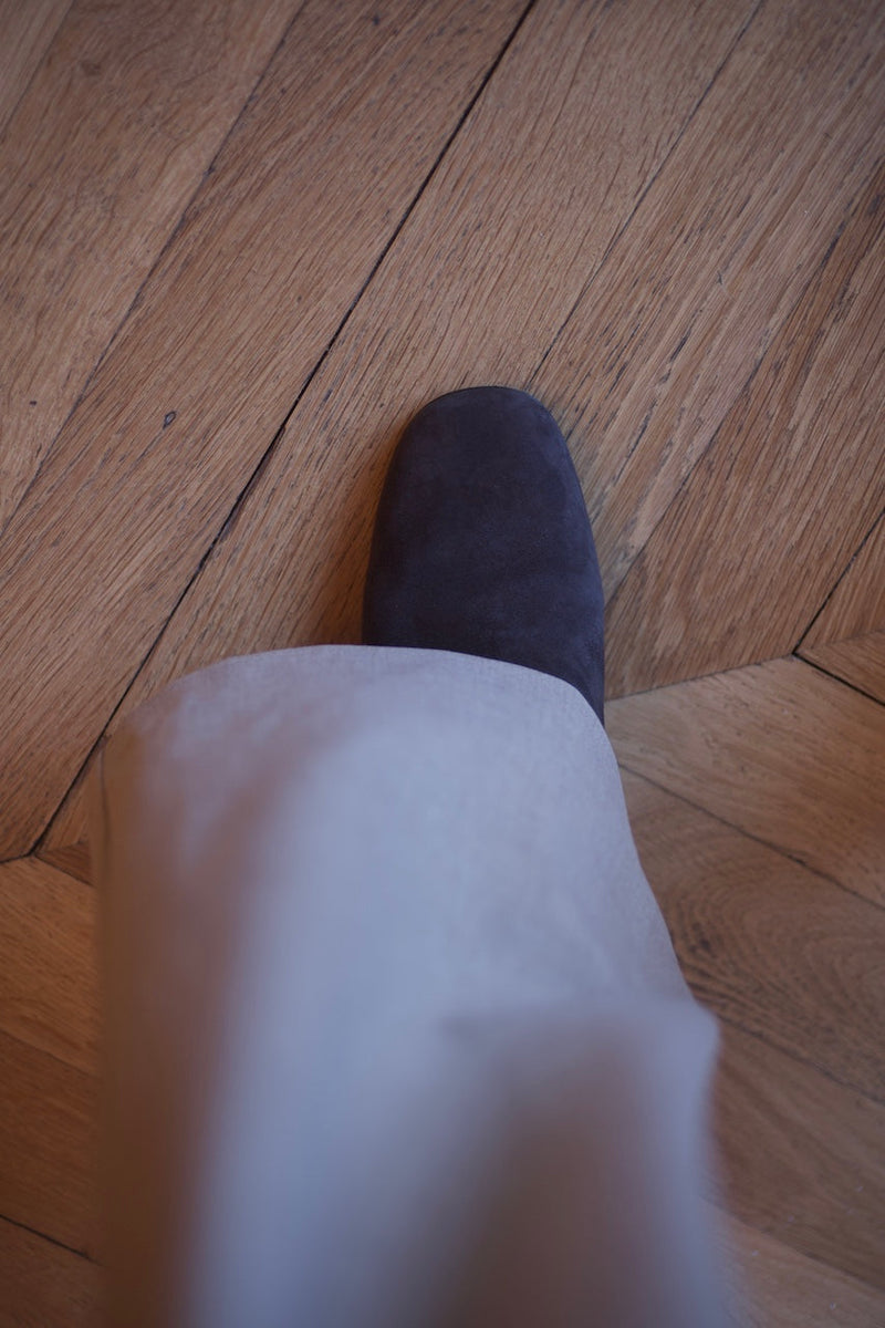 Vénezia Boots Velours Poivre Sauvage