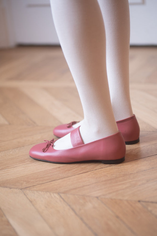 Colette Ballerina Nappa Rosa Barocco