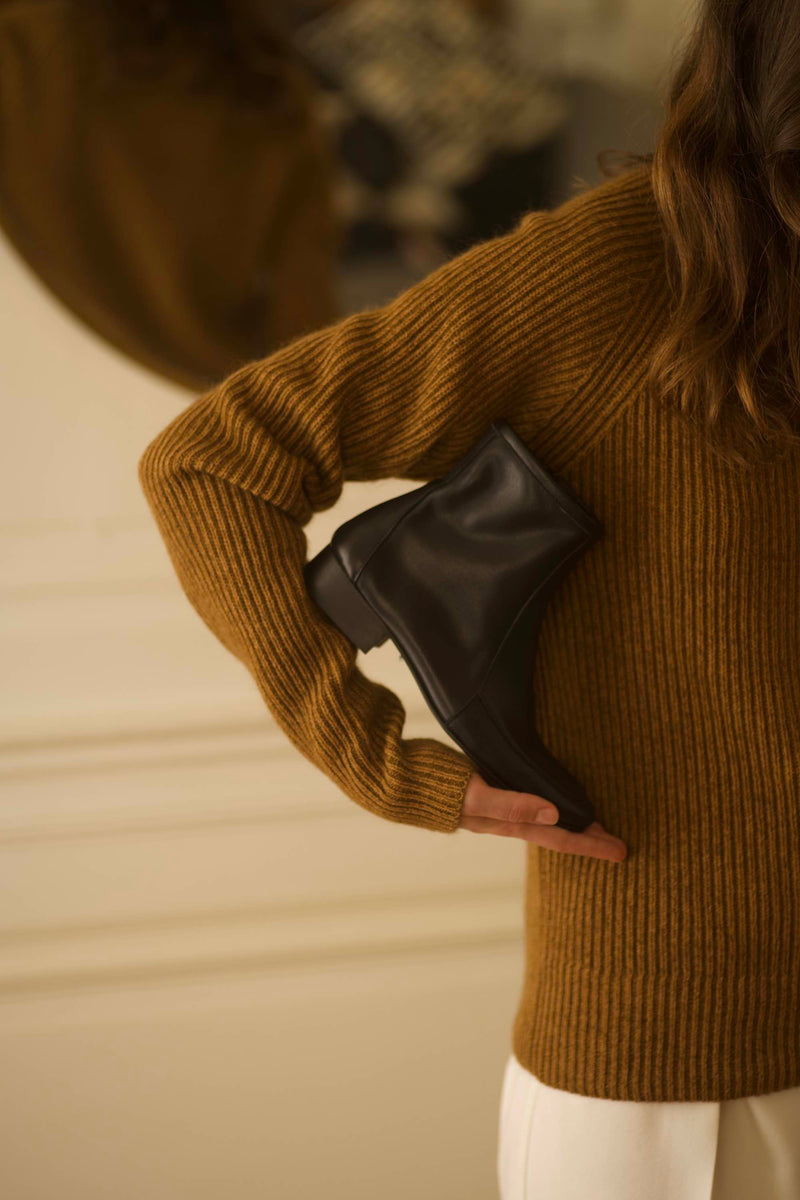 Pré Vente - Léo Boots Nappa Black