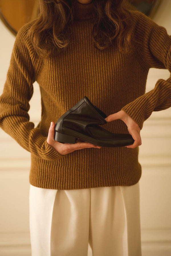Pré Vente - Léo Boots Nappa Black