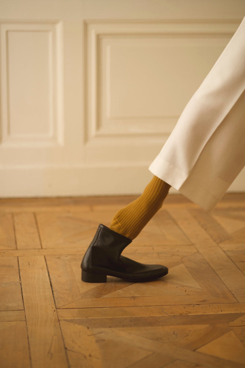 Léo Boots Nappa Black