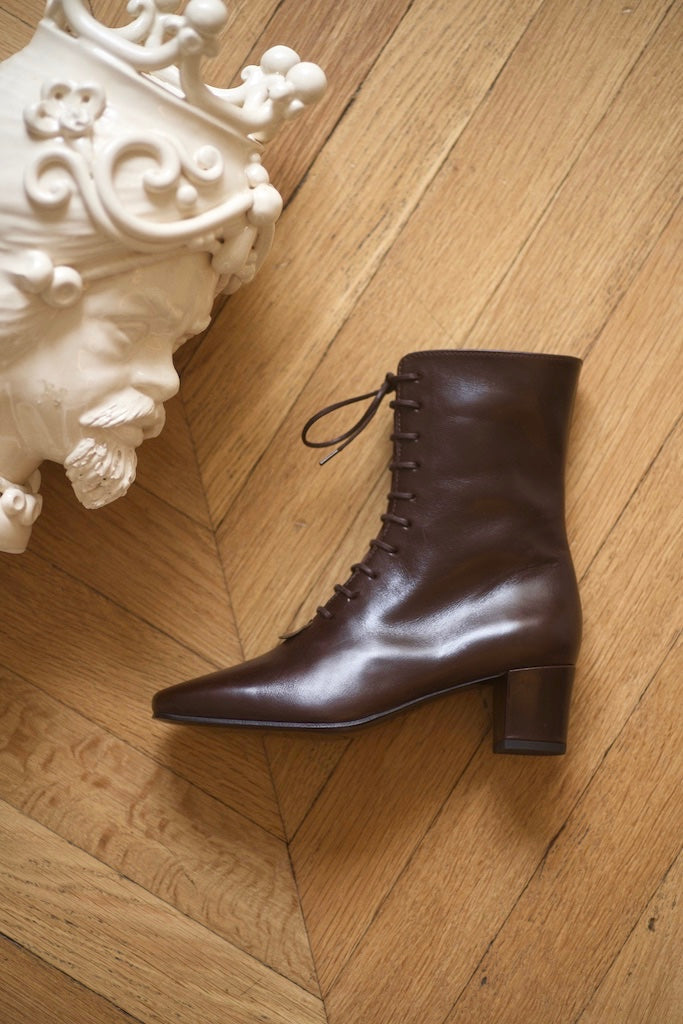 Soon Pré Vente - Pavlova Boots Yuca Deep Eggplant